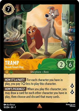 Tramp - Street-Smart Dog (10/204) [Archazia's Island] | Grognard Games