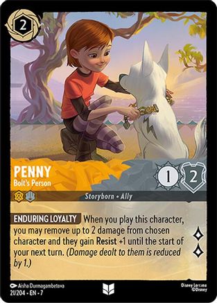 Penny - Bolt's Person (21/204) [Archazia's Island] | Grognard Games