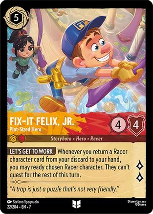 Fix-It Felix, Jr. - Pint-Sized Hero (22/204) [Archazia's Island] | Grognard Games