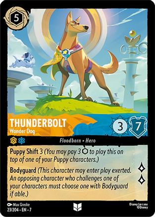 Thunderbolt - Wonder Dog (23/204) [Archazia's Island] | Grognard Games