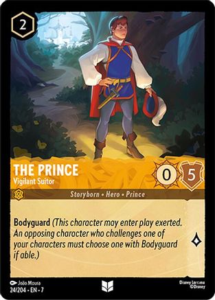 The Prince - Vigilant Suitor (24/204) [Archazia's Island] | Grognard Games