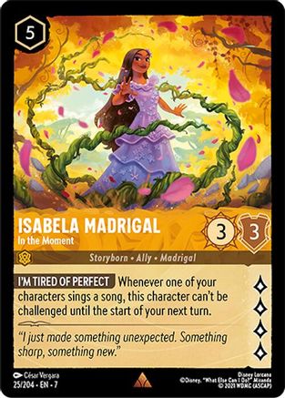 Isabela Madrigal - In the Moment (25/204) [Archazia's Island] | Grognard Games