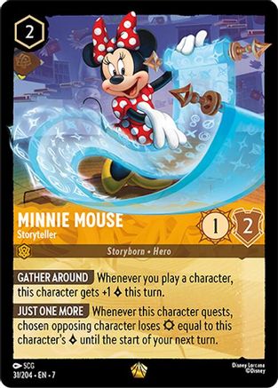 Minnie Mouse - Storyteller (31/204) [Archazia's Island] | Grognard Games