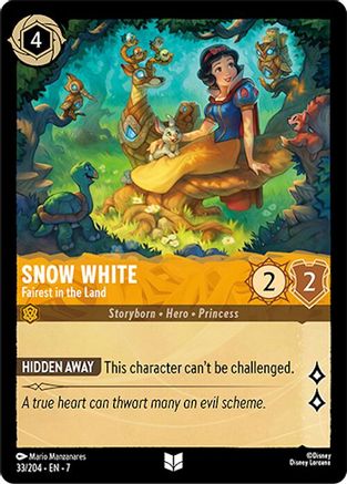 Snow White - Fairest in the Land (33/204) [Archazia's Island] | Grognard Games