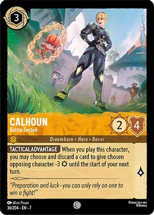 Calhoun - Battle-Tested (36/204) [Archazia's Island] | Grognard Games