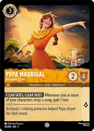 Pepa Madrigal - Sensitive Sister (37/204) [Archazia's Island] | Grognard Games