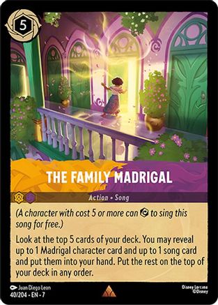 The Family Madrigal (40/204) [Archazia's Island] | Grognard Games
