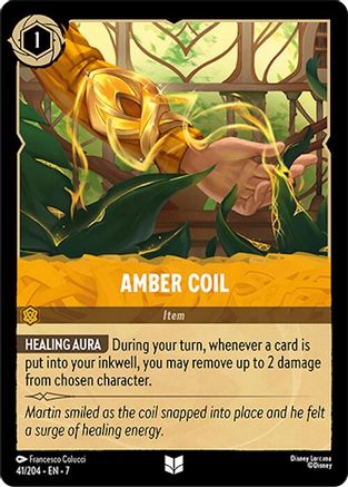 Amber Coil (41/204) [Archazia's Island] | Grognard Games