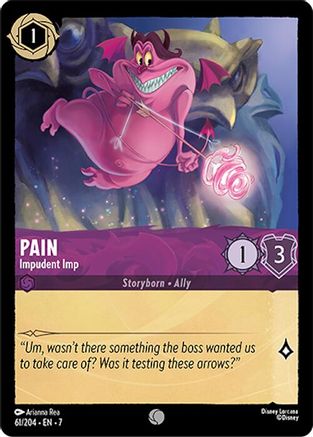 Pain - Impudent Imp (61/204) [Archazia's Island] | Grognard Games