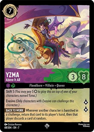 Yzma - Above It All (68/204) [Archazia's Island] | Grognard Games