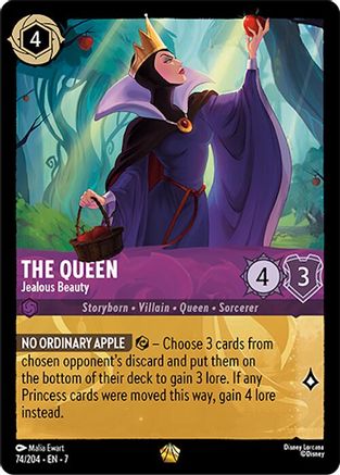 The Queen - Jealous Beauty (74/204) [Archazia's Island] | Grognard Games
