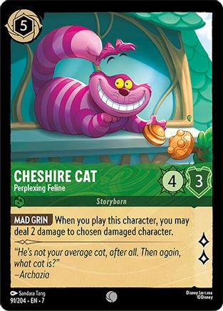Cheshire Cat - Perplexing Feline (91/204) [Archazia's Island] | Grognard Games