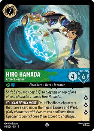 Hiro Hamada - Armor Designer (96/204) [Archazia's Island] | Grognard Games