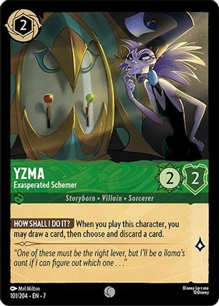Yzma - Exasperated Schemer (101/204) [Archazia's Island] | Grognard Games
