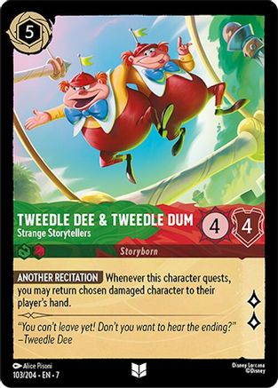 Tweedledee & Tweedledum - Strange Storytellers (103/204) [Archazia's Island] | Grognard Games