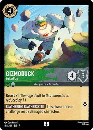 Gizmoduck - Suited Up (105/204) [Archazia's Island] | Grognard Games
