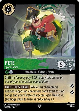 Pete - Space Pirate (114/204) [Archazia's Island] | Grognard Games