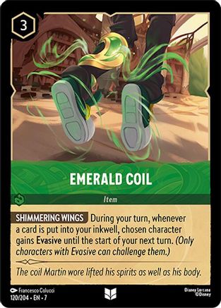 Emerald Coil (120/204) [Archazia's Island] | Grognard Games