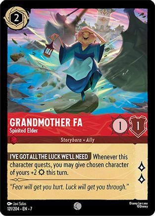 Grandmother Fa - Spirited Elder (121/204) [Archazia's Island] | Grognard Games
