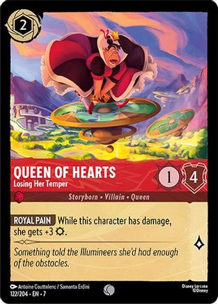 Queen of Hearts - Losing Her Temper (122/204) [Archazia's Island] | Grognard Games