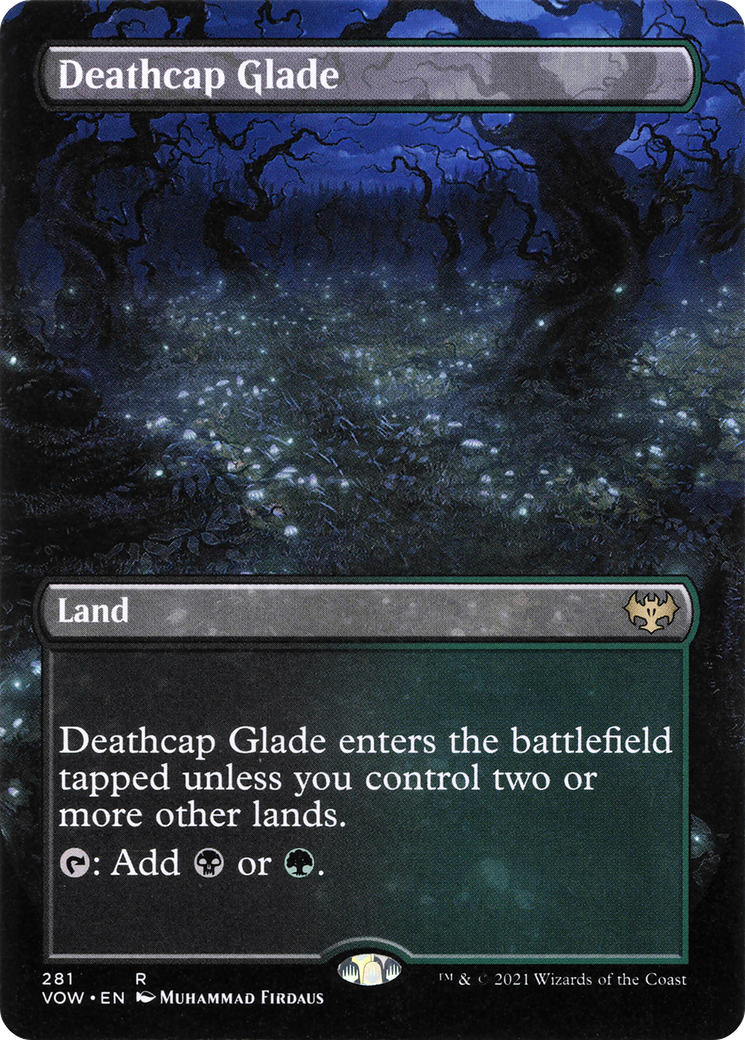 Deathcap Glade (Borderless) [Innistrad: Crimson Vow] | Grognard Games