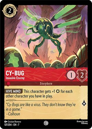 Cy-Bug - Invasive Enemy (127/204) [Archazia's Island] | Grognard Games