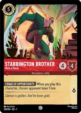 Stabbington Brother - With a Patch (128/204) [Archazia's Island] | Grognard Games