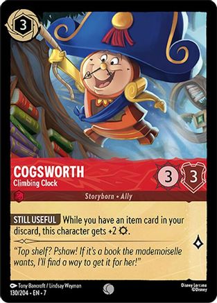 Cogsworth - Climbing Clock (130/204) [Archazia's Island] | Grognard Games