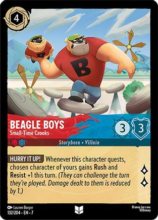 Beagle Boys - Small-Time Crooks (132/204) [Archazia's Island] | Grognard Games