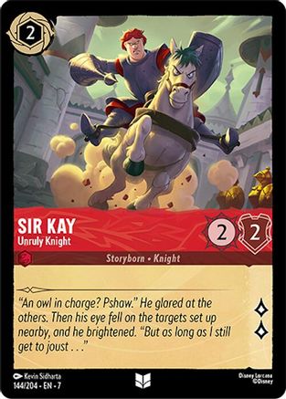 Sir Kay - Unruly Knight (144/204) [Archazia's Island] | Grognard Games