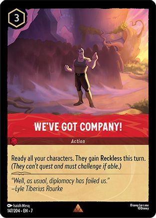 We've Got Company! (147/204) [Archazia's Island] | Grognard Games