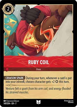 Ruby Coil (149/204) [Archazia's Island] | Grognard Games