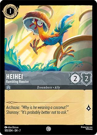 Heihei - Rambling Rooster (185/204) [Archazia's Island] | Grognard Games