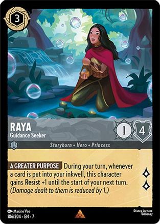 Raya - Guidance Seeker (186/204) [Archazia's Island] | Grognard Games