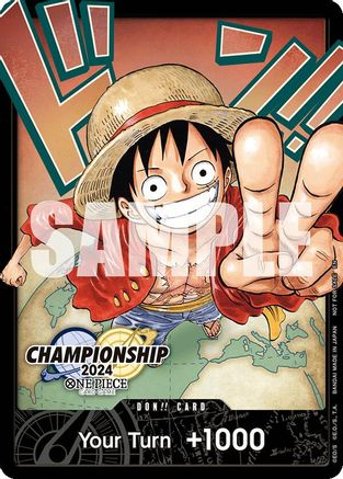 DON!! Card (Championship 2024 World Final) - One Piece Promotion Cards | Grognard Games