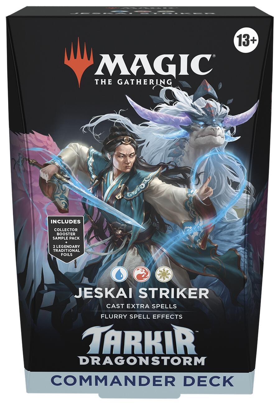 Tarkir: Dragonstorm - Commander Deck (Jeskai Striker) (Pre-order) | Grognard Games