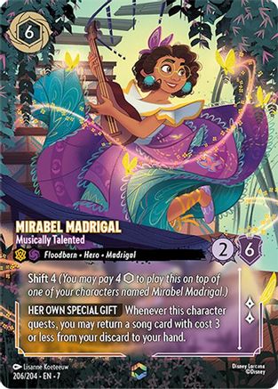 Mirabel Madrigal - Musically Talented (Enchanted) (206/204) [Archazia's Island] | Grognard Games