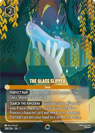 The Glass Slipper (Enchanted) (208/204) [Archazia's Island] | Grognard Games