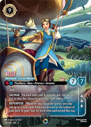 Belle - Mechanic Extraordinaire (Enchanted) (217/204) [Archazia's Island] | Grognard Games