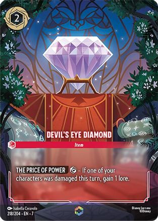 Devil's Eye Diamond (Enchanted) (218/204) [Archazia's Island] | Grognard Games