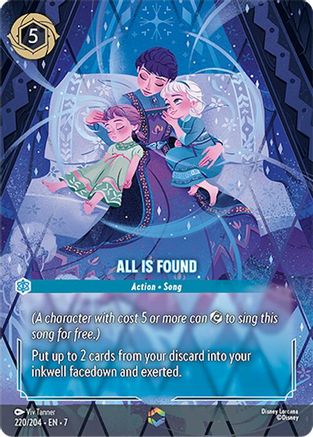 All Is Found (Enchanted) (220/204) [Archazia's Island] | Grognard Games