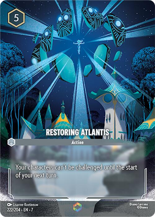 Restoring Atlantis (Enchanted) (222/204) [Archazia's Island] | Grognard Games