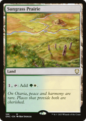 Sungrass Prairie [Phyrexia: All Will Be One Commander] | Grognard Games