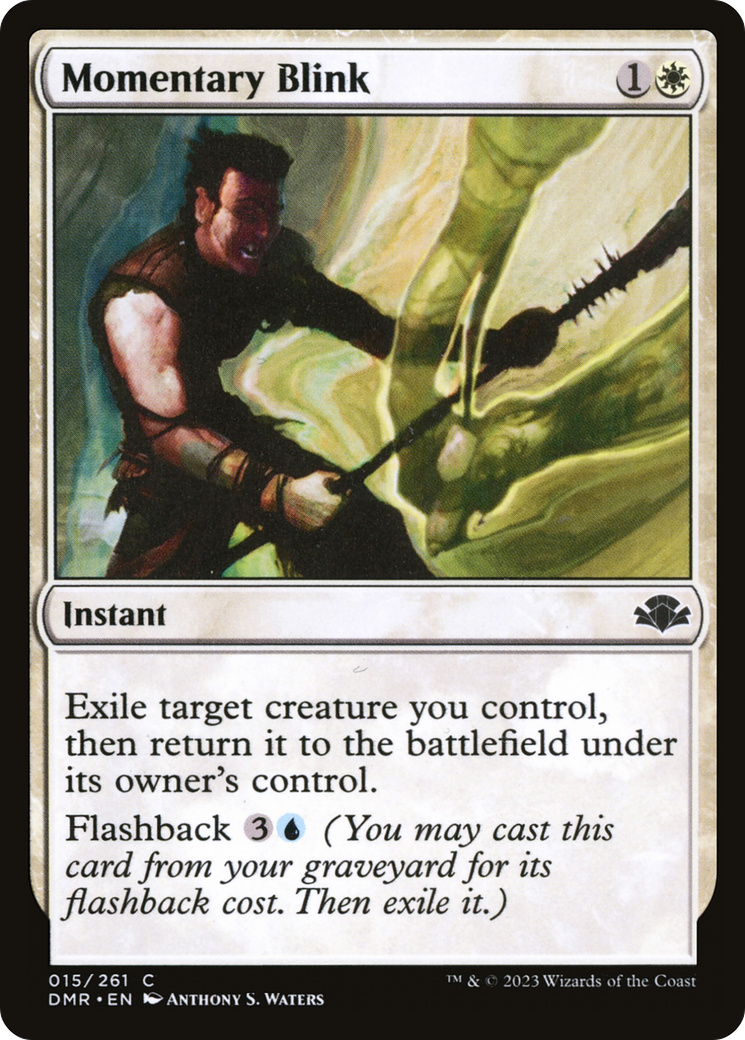 Momentary Blink [Dominaria Remastered] | Grognard Games