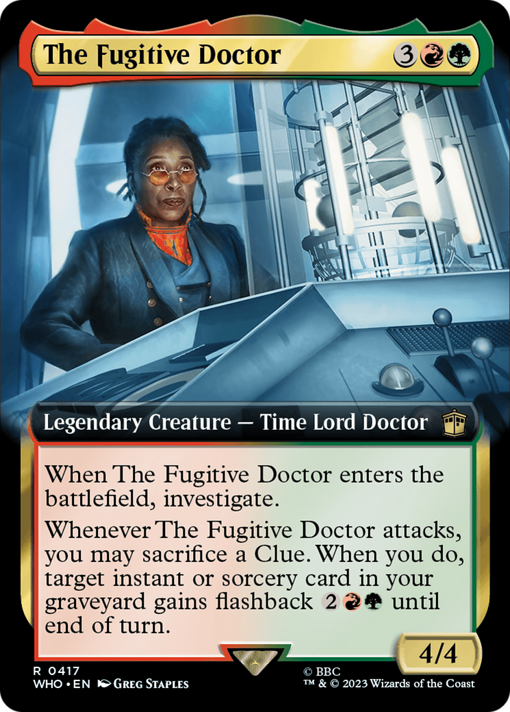 The Fugitive Doctor (Extended Art) [Doctor Who] | Grognard Games