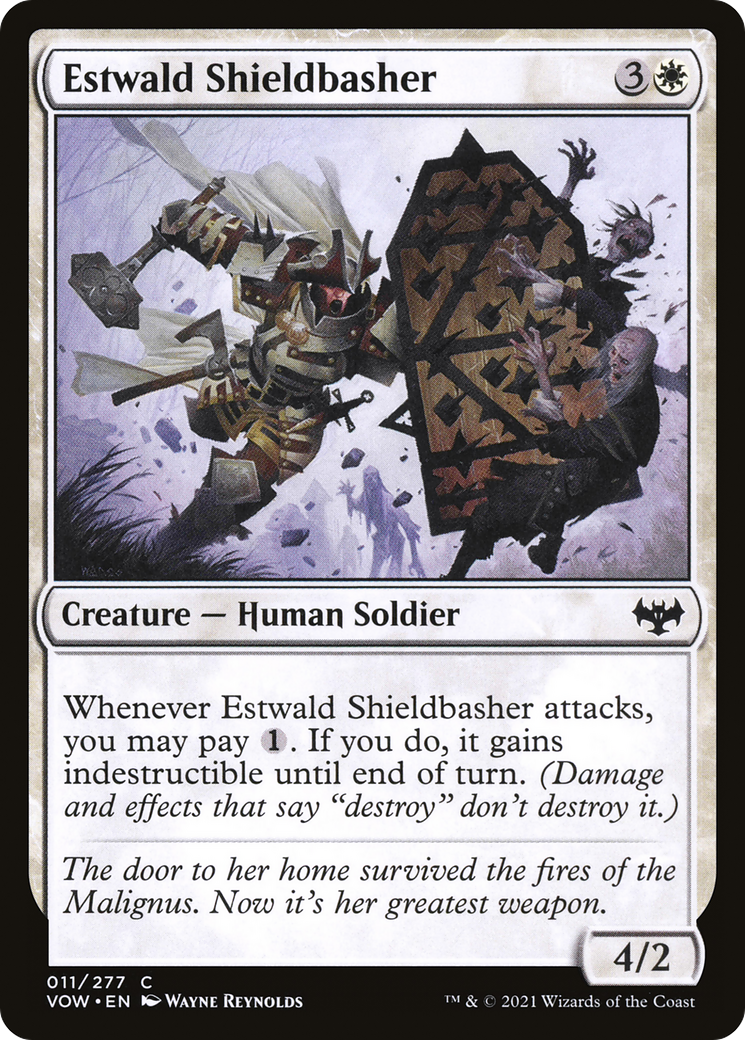 Estwald Shieldbasher [Innistrad: Crimson Vow] | Grognard Games