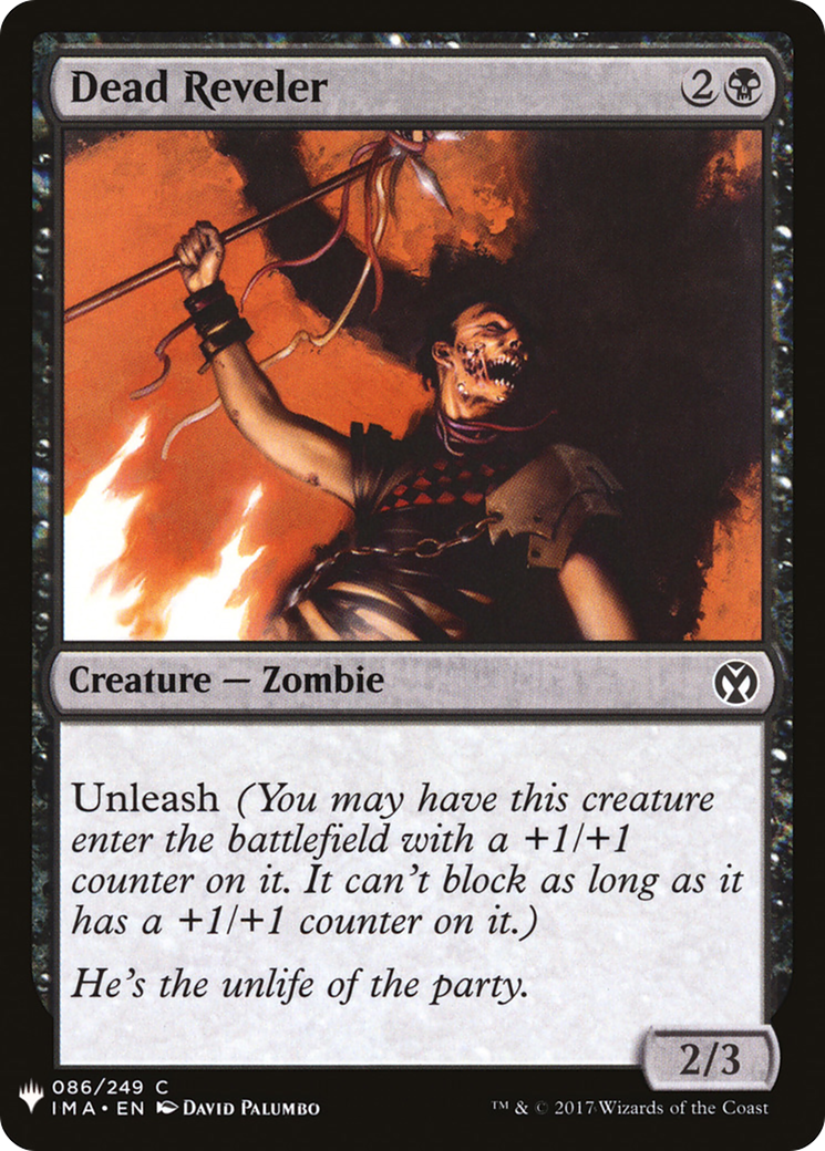 Dead Reveler [Mystery Booster] | Grognard Games