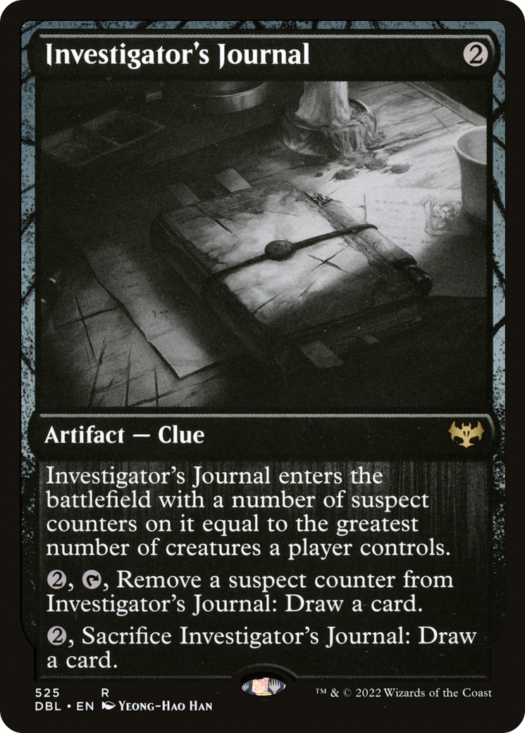 Investigator's Journal [Innistrad: Double Feature] | Grognard Games