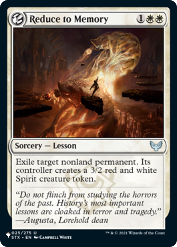 Reduce to Memory [The List] | Grognard Games