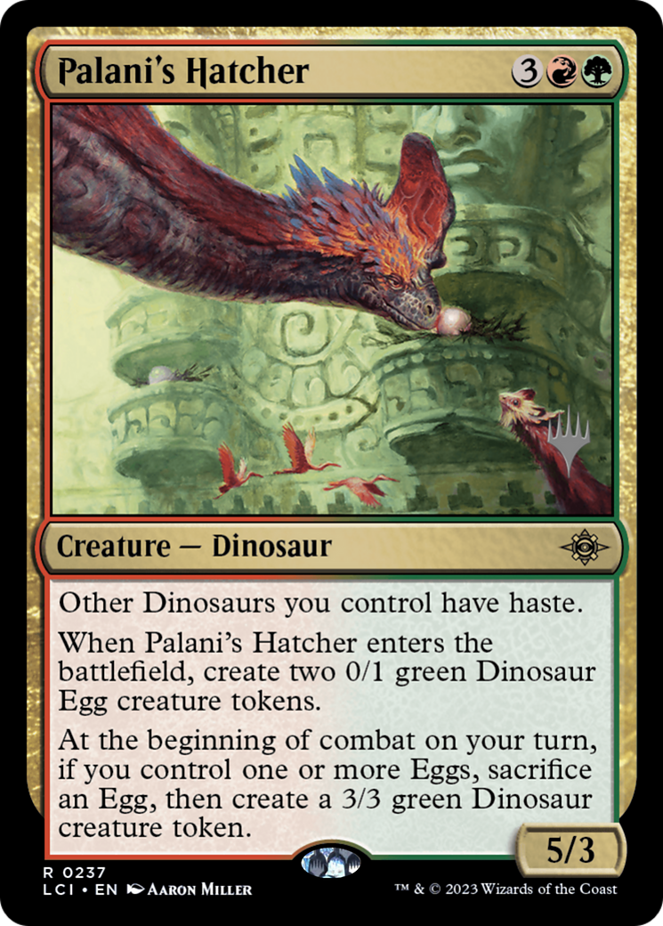 Palani's Hatcher (Promo Pack) [The Lost Caverns of Ixalan Promos] | Grognard Games